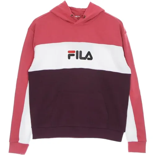 Hoodies, female, , Size: M Winter Bloom Lightweight Hooded Sweatshirt - Fila - Modalova