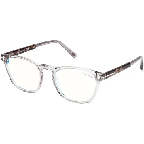 Glasses, female, , Size: 51 MM Blue Block Eyewear Frames Ft5890-B - Tom Ford - Modalova