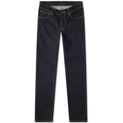 Tight Terry Rinse Twill , male, Sizes: W32 L32, W33 L32, W34 L31, W30 L32, W31 L31 - Nudie Jeans - Modalova