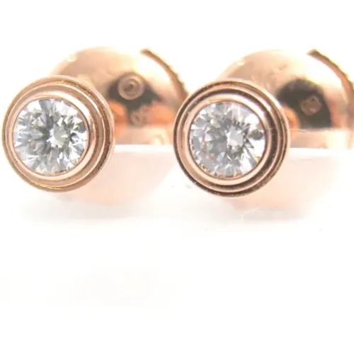 Pre-owned Jewellery, female, , Size: ONE SIZE Pre-owned Metal earrings - Cartier Vintage - Modalova