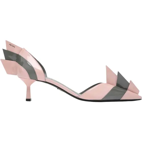 Pumps, female, , Size: 7 1/2 US Elegant Heeled Pumps - Prada - Modalova