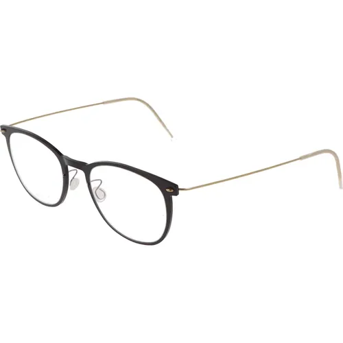 Titanium Square Frame Glasses , unisex, Größe: 49 MM - lindbergh - Modalova