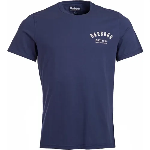 Preppy T-Shirt Tee in New Navy , Herren, Größe: 2XL - Barbour - Modalova