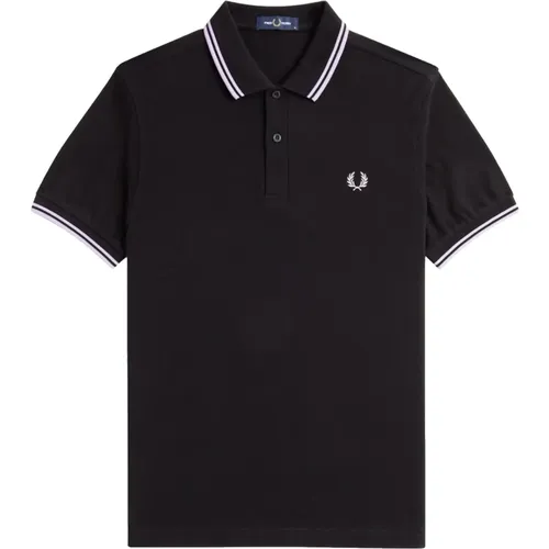 Polo Shirts, male, , Size: 2XL Slim Fit Twin Tipped Polo - Fred Perry - Modalova