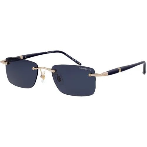 Sunglasses, male, , Size: 54 MM Stylish Sunglasses Mb0344S - Montblanc - Modalova