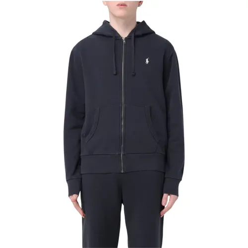 Zip Hoodie Sweatshirt , male, Sizes: XL, L, S, M - Polo Ralph Lauren - Modalova