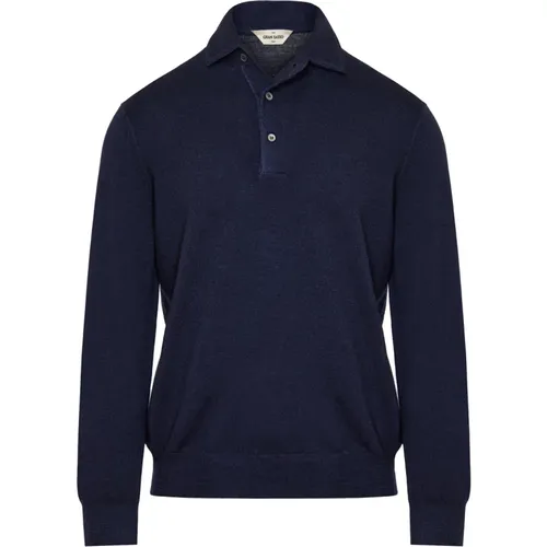 Italienisches Woll-Polo-Shirt , Herren, Größe: 3XL - Gran Sasso - Modalova