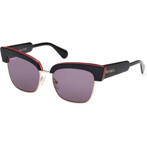 Stylische Sonnenbrille für Frauen , unisex, Größe: ONE Size - Max & Co - Modalova