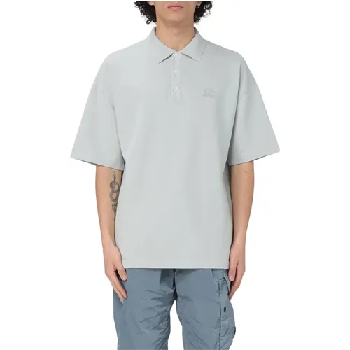 Polo Shirts, male, , Size: S Short Sleeve Polo Shirt - C.P. Company - Modalova