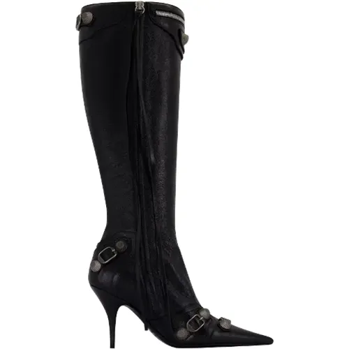 Leather boots , female, Sizes: 7 UK - Balenciaga - Modalova
