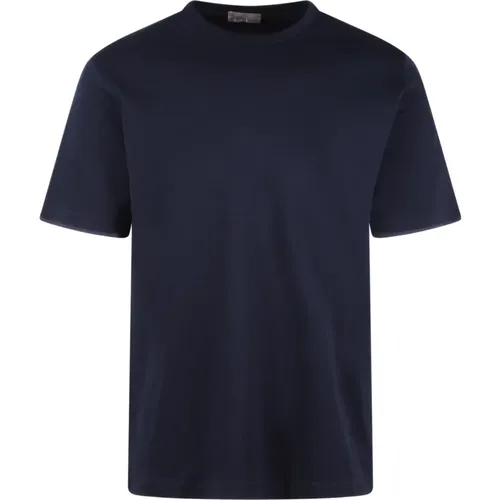 Baumwoll Resort T-Shirt , Herren, Größe: L - Herno - Modalova