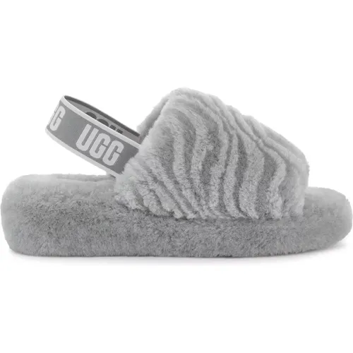 Fluff Yeah Wavy Slides , Damen, Größe: 36 EU - Ugg - Modalova