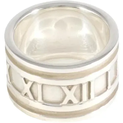 Pre-owned Jewellery, unisex, , Size: ONE SIZE Pre-owned Silver rings - Tiffany & Co. Pre-owned - Modalova