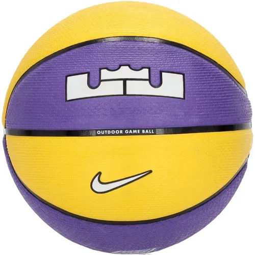 Sport Accessories, unisex, , Size: ONE SIZE Playground 2.0 Basketball Purple/Yellow/Black/White - Nike - Modalova