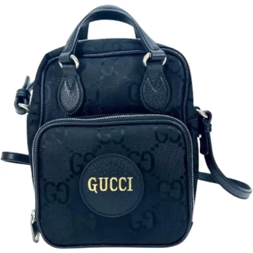 Pre-owned Handbags, male, , Size: ONE SIZE Pre-owned Canvas gucci-bags - Gucci Vintage - Modalova