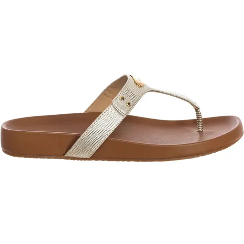 Flat Sandals , female, Sizes: 7 UK - Michael Kors - Modalova