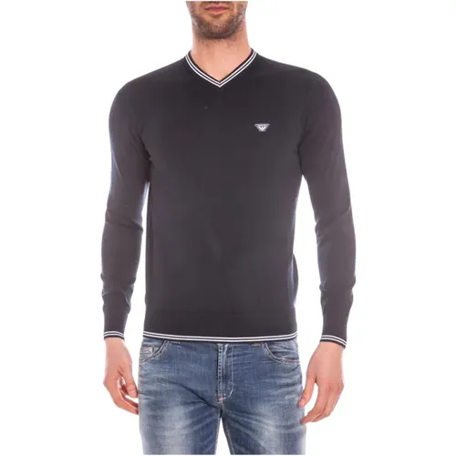 Stylischer Sweater Pullover , Herren, Größe: 3XL - Armani Jeans - Modalova