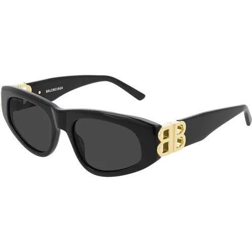 Dynasty Cat Sunglasses , female, Sizes: 53 MM - Balenciaga - Modalova