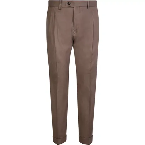 Men's Clothing Trousers Ss24 , male, Sizes: W32, W31, W30 - Dell'oglio - Modalova