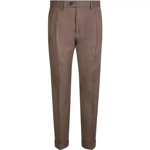 Men's Clothing Trousers Ss24 , male, Sizes: W34, W33, W32, W31, W30 - Dell'oglio - Modalova