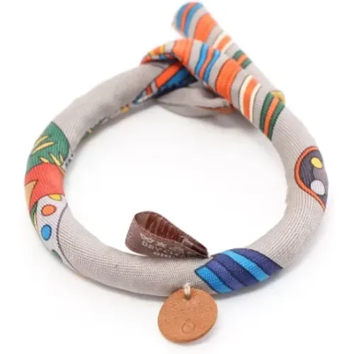 Pre-owned Fabric bracelets , female, Sizes: ONE SIZE - Hermès Vintage - Modalova