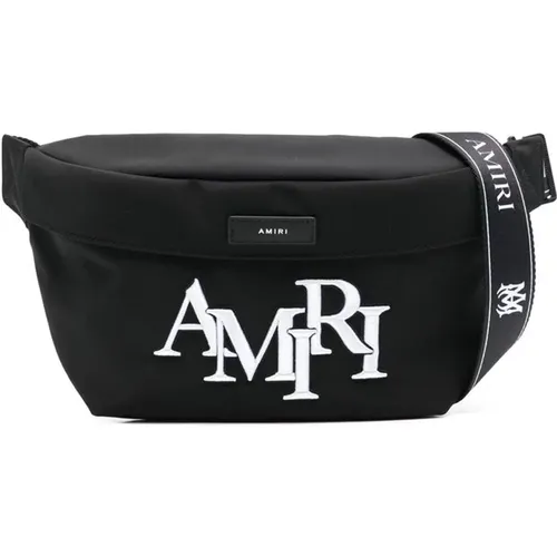 Belt Bags, male, , Size: ONE SIZE Waist Bag with Zip Fastening - Amiri - Modalova