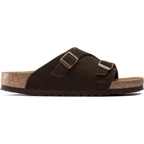 Sliders, male, , Size: 11 US Zurich Sandal - Birkenstock - Modalova