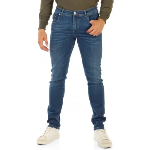 Slim-fit Jeans , male, Sizes: W32, W35, W33 - Ciesse Piumini - Modalova