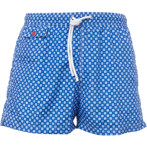 Beach Boxer Shorts - Stylish and Comfortable , male, Sizes: XL - Kiton - Modalova