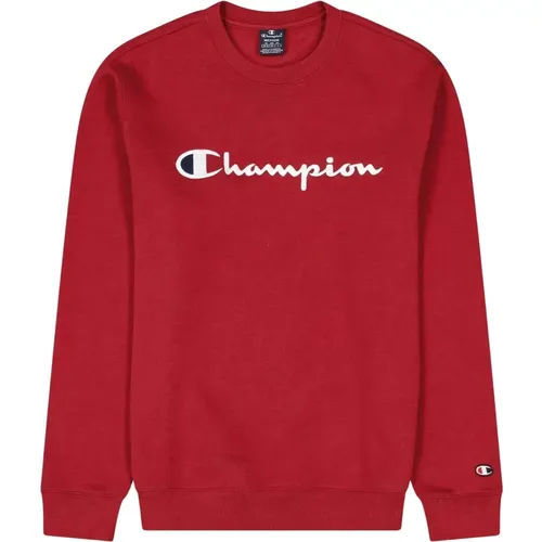 Baumwoll-Logo-Hoodie , Herren, Größe: L - Champion - Modalova