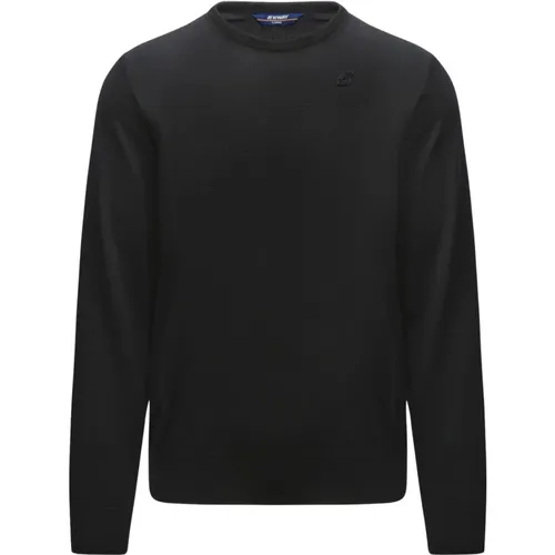 Merino Pull Over , male, Sizes: M, 2XL, S, XL, L - K-way - Modalova