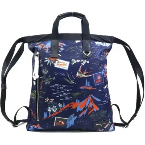 Pre-owned Backpacks, unisex, , Size: ONE SIZE Pre-owned Nylon backpacks - Bally Pre-owned - Modalova