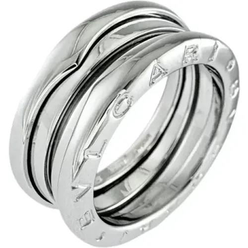 Pre-owned Jewellery, female, , Size: ONE SIZE Pre-owned White Gold rings - Bvlgari Vintage - Modalova