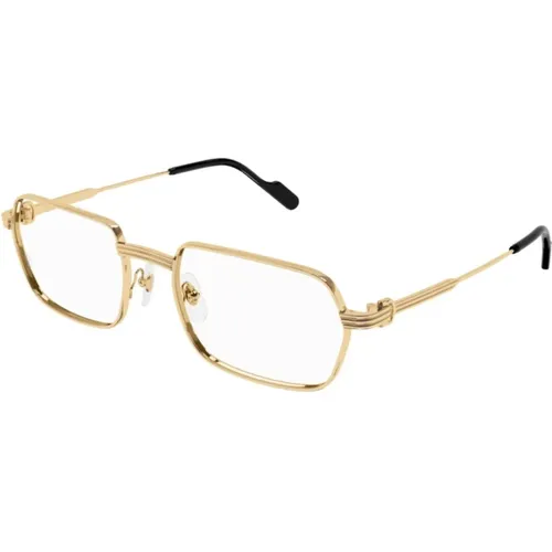 Glasses, unisex, , Size: ONE SIZE Elegant Eyeglasses Frame - Cartier - Modalova