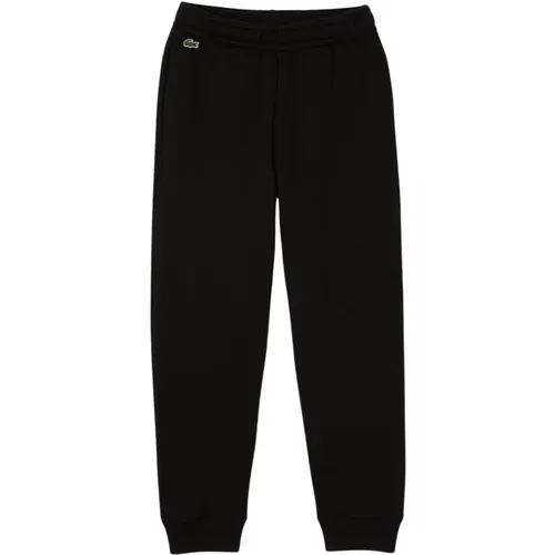 Sportliche Schwarze Jogger Hose , unisex, Größe: 116 CM - Lacoste - Modalova