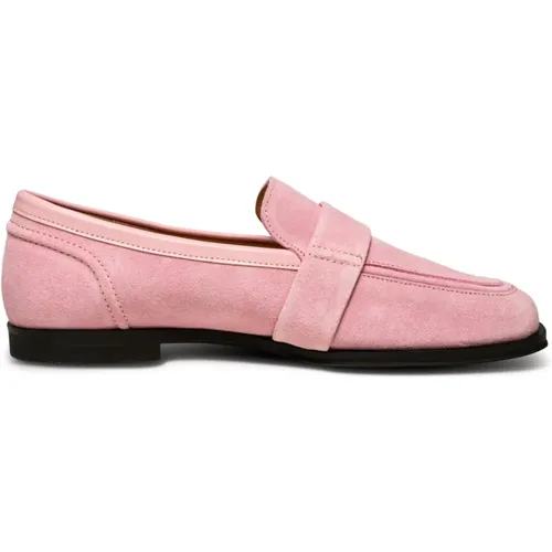 Erika Saddle Loafer Suede - Soft , female, Sizes: 6 UK - Shoe the Bear - Modalova