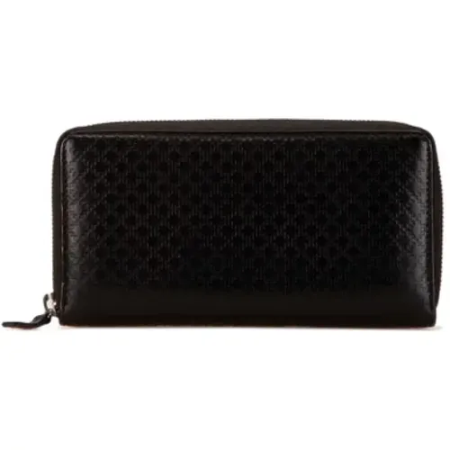 Pre-owned Wallets, female, , Size: ONE SIZE Pre-owned Leather wallets - Gucci Vintage - Modalova