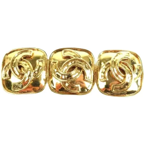 Pre-owned Jewellery, female, , Size: ONE SIZE Pre-owned Metal brooches - Chanel Vintage - Modalova