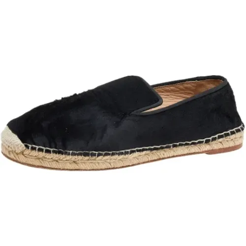 Pre-owned Flats, female, , Size: 11 US Pre-owned Fabric flats - Celine Vintage - Modalova