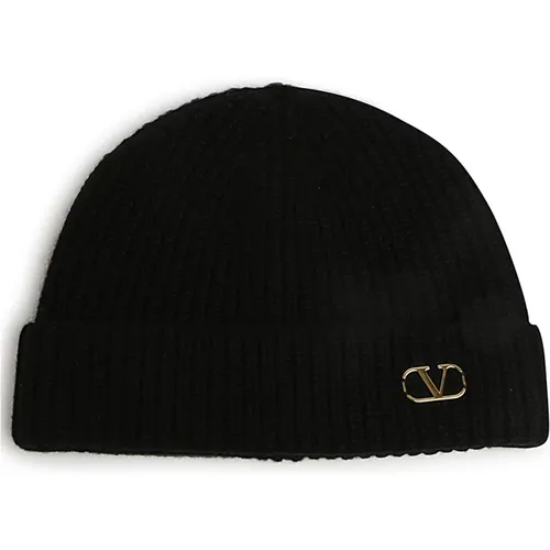 Beanies, male, , Size: ONE SIZE Hats Caps for Men - Valentino Garavani - Modalova