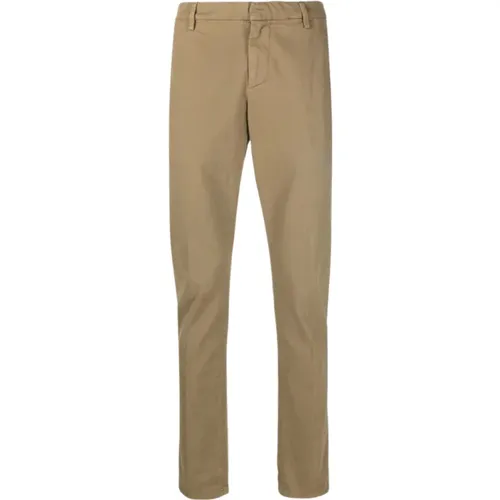 Chinos, male, , Size: W40 100% Composition Pants - Dondup - Modalova