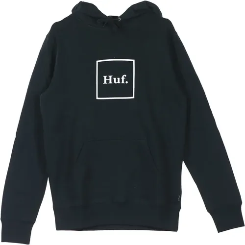 Hoodies, male, , Size: M Hoodie with Box Logo - HUF - Modalova