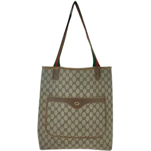 Pre-owned Canvas gucci-bags , female, Sizes: ONE SIZE - Gucci Vintage - Modalova