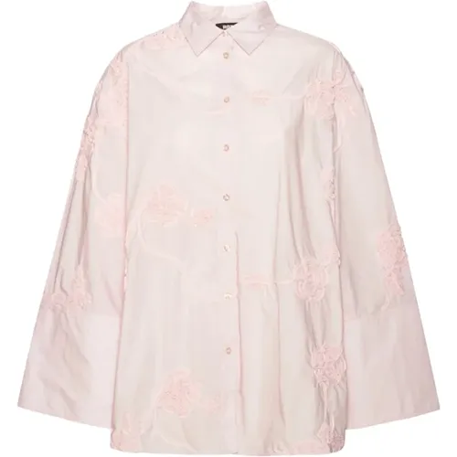 Shirts, female, , Size: S Flower Oversized Shirt - Rotate Birger Christensen - Modalova
