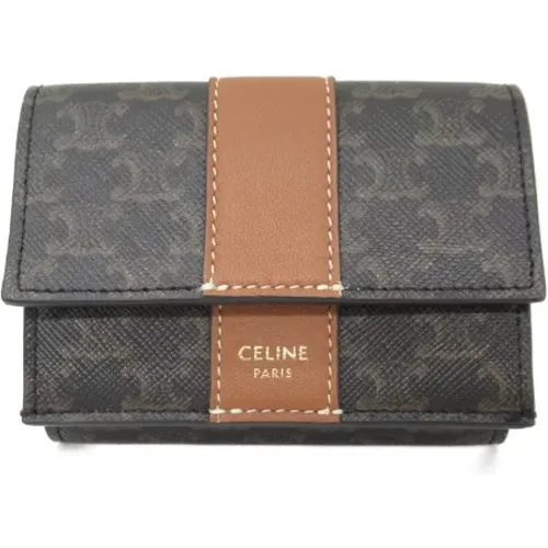 Pre-owned Canvas wallets , female, Sizes: ONE SIZE - Celine Vintage - Modalova