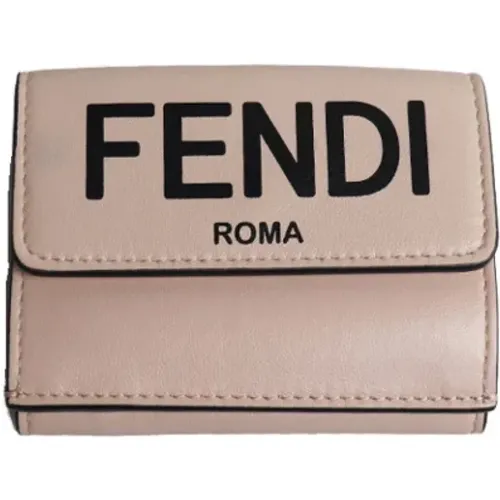 Pre-owned Leather wallets , female, Sizes: ONE SIZE - Fendi Vintage - Modalova