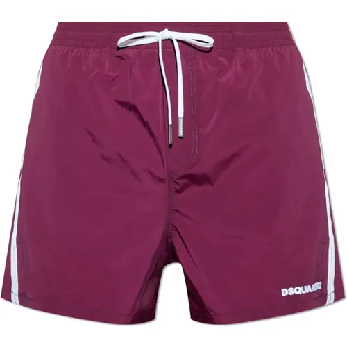 Beachwear, male, , Size: S Swim shorts - Dsquared2 - Modalova