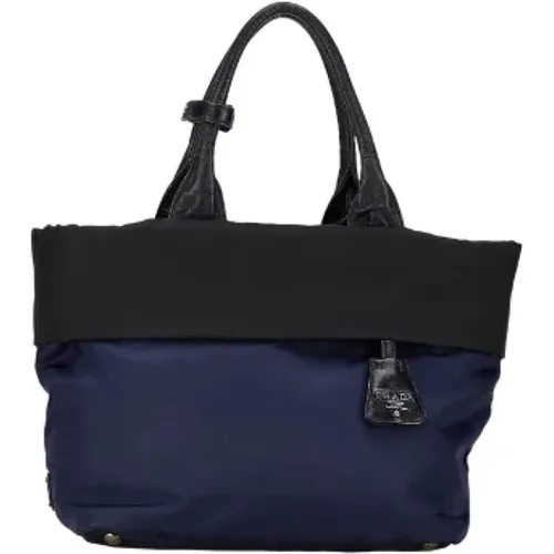 Pre-owned Tote Bags, female, , Size: ONE SIZE Pre-owned Canvas prada-bags - Prada Vintage - Modalova