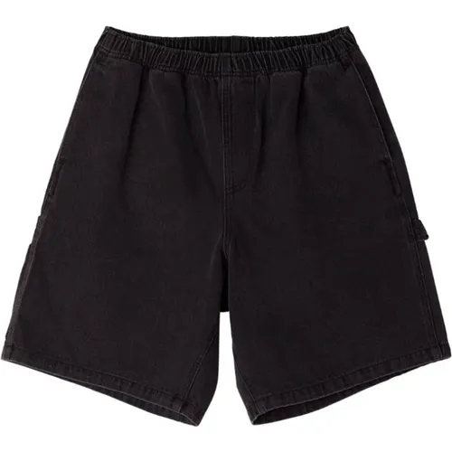 Denim Carpenter Shorts , male, Sizes: L - Obey - Modalova