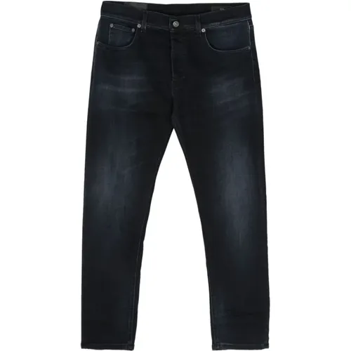 Midnight Denim Trousers , male, Sizes: W36, W34, W31 - Dondup - Modalova